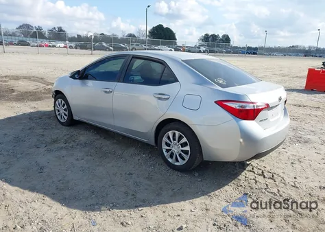 2016 Toyota Corolla Le z USA, uszkodzony, nr VIN 2T1BURHEXGC618640